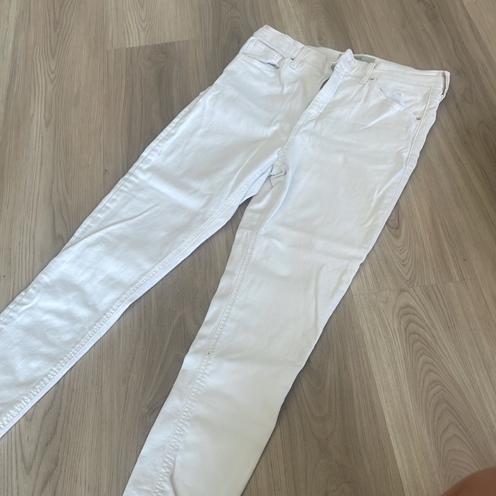 Top Shop White Jeans